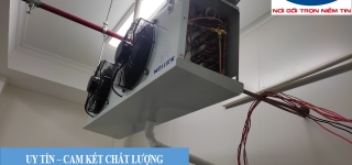 Lắp đặt máy lạnh công nghiệp tại KCN Vĩnh Lộc - Bình Chánh -