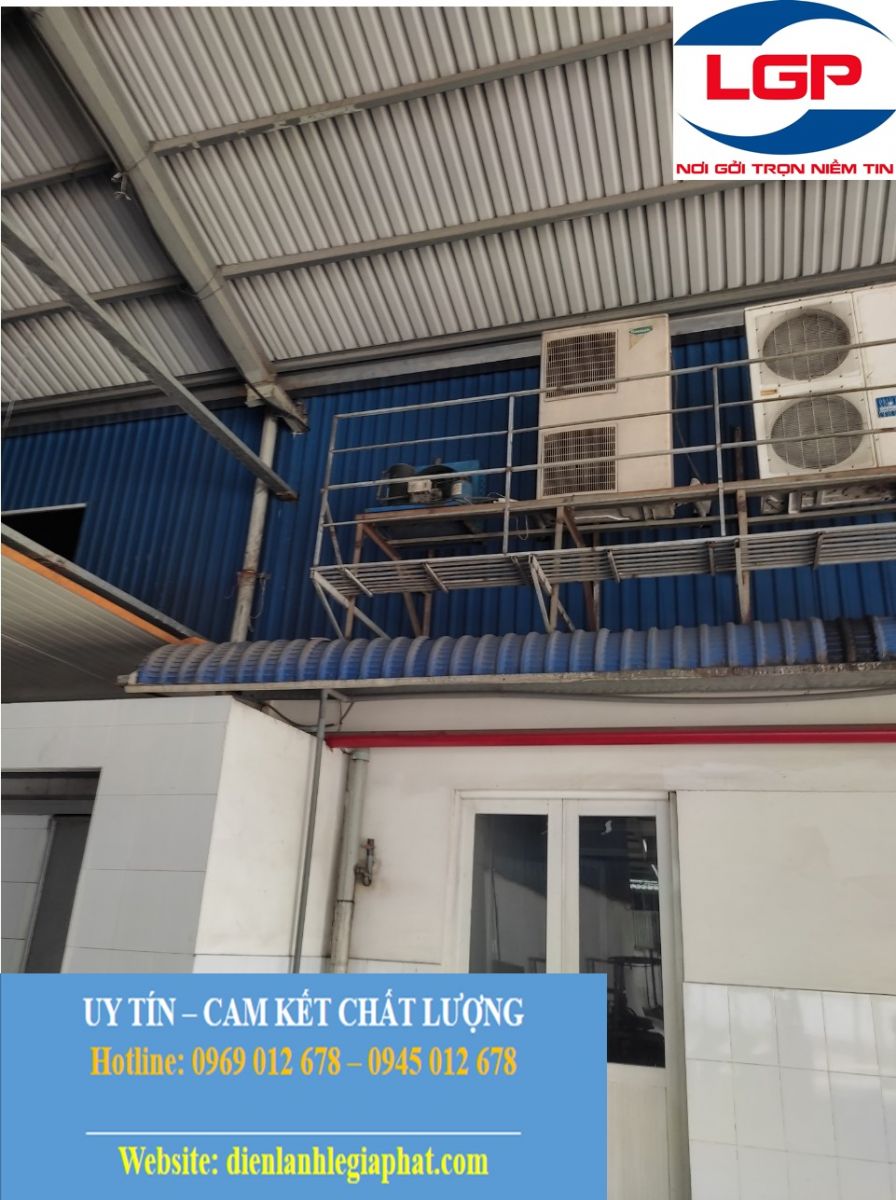 Dịch vụ lắp đặt máy lạnh công nghiệp tại KCN Biên Hòa 1, 2 Đồng Nai 