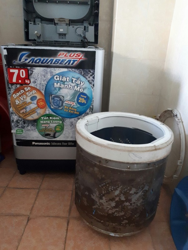 vệ sinh máy giặt tại nhà TPHCM 1
